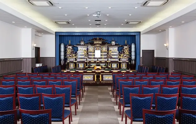 玉泉院 帯山中央会館で葬儀を行なった写真