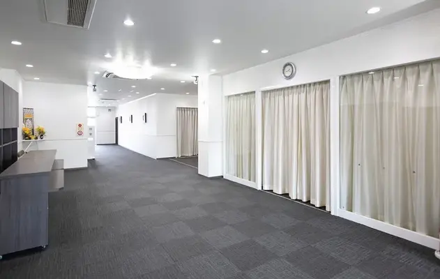 玉泉院　野中会館で葬儀を行なった写真