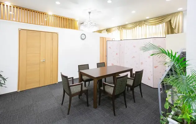 玉泉院　野中会館で葬儀を行なった写真