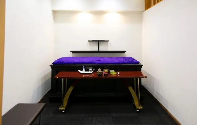 玉泉院　野中会館で葬儀を行なった写真