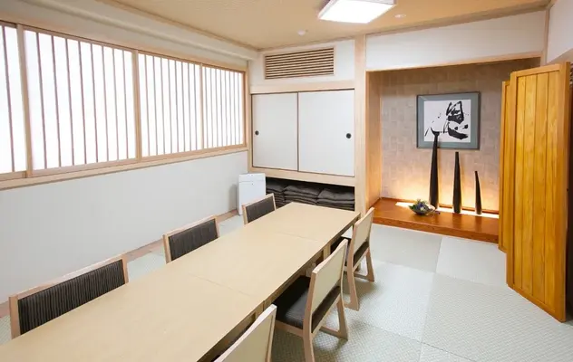 玉泉院　野中会館で葬儀を行なった写真