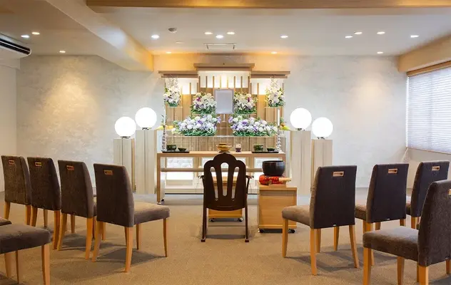 玉泉院 武蔵ヶ丘会館で葬儀を行なった写真