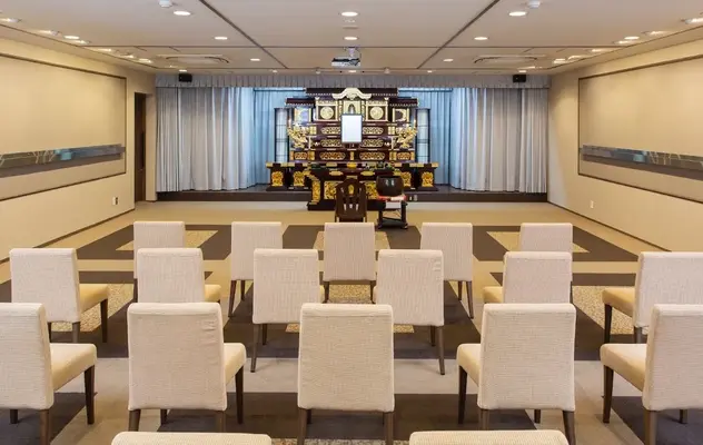 玉泉院 武蔵ヶ丘会館で葬儀を行なった写真