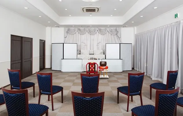 玉泉院 飛田会館で葬儀を行なった写真