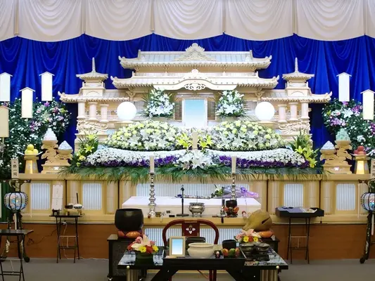 かねか苑天空ホール 騎西で葬儀を行なった写真