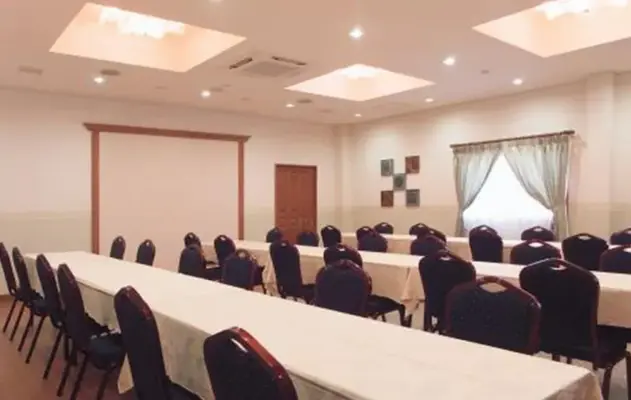 玉泉院　大口会館で葬儀を行なった写真