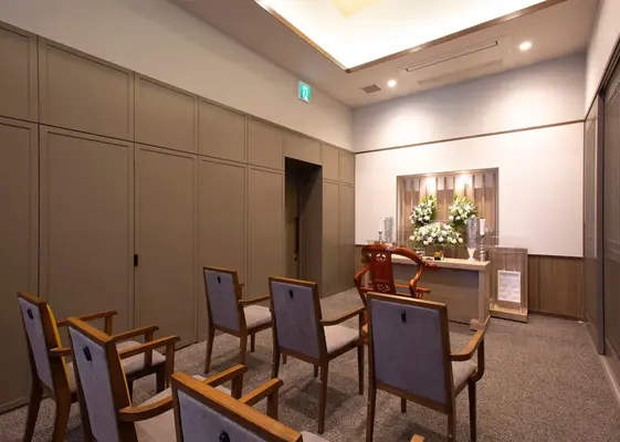 玉泉院　高城会館で葬儀を行なった写真