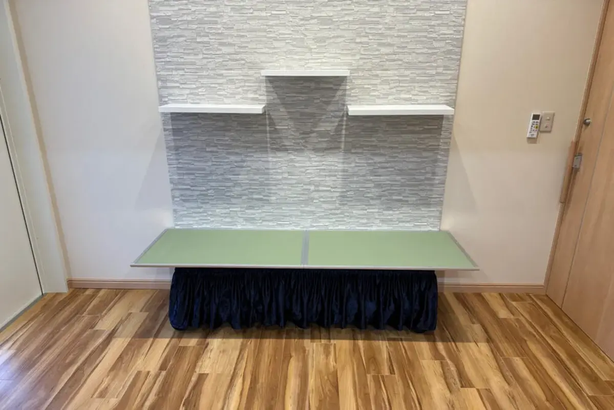 面会可能な安置室を完備