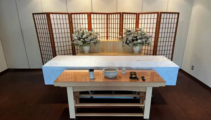 葬愛メモリアルで葬儀を行なった写真