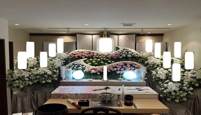 葬愛メモリアルで葬儀を行なった写真