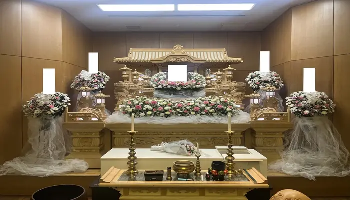 葬愛メモリアルで葬儀を行なった写真