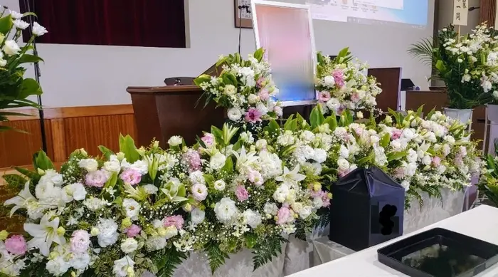 葬儀社　中山企画（支社）で葬儀を行なった写真