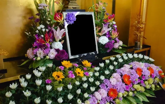 葬儀社　中山企画で葬儀を行なった写真