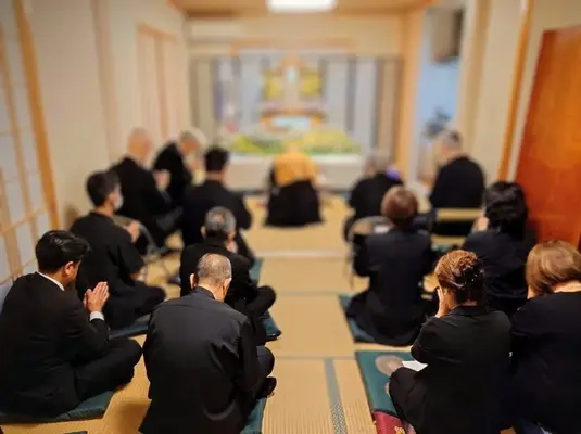 葬儀社　中山企画で葬儀を行なった写真