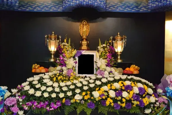 葬儀社　中山企画で葬儀を行なった写真