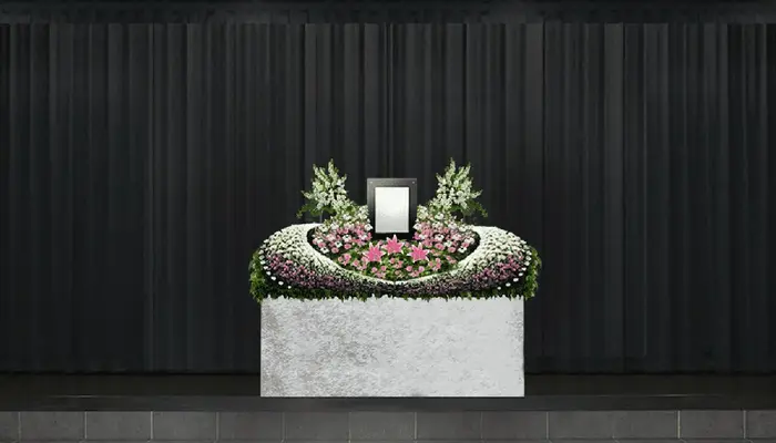 ティア町屋で葬儀を行なった写真