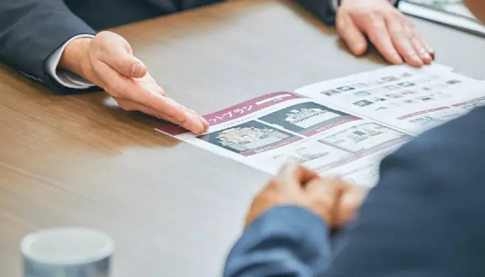 ティア町屋で葬儀を行なった写真