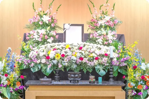 佐賀市南部バイパス家族葬･葬儀斎場で葬儀を行なった写真