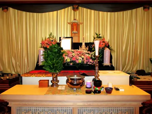福岡市城南区油山家族葬･葬儀斎場で葬儀を行なった写真