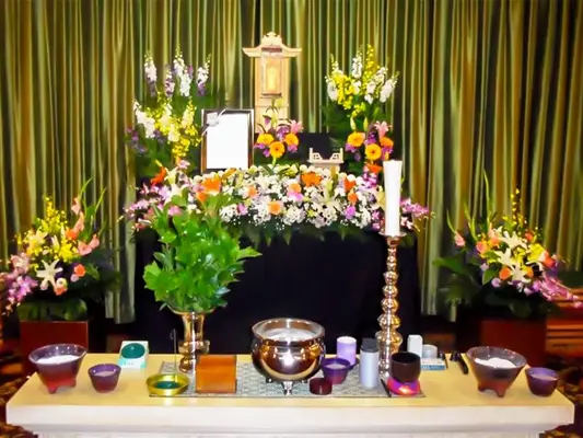 福岡市城南区油山家族葬・葬儀斎場で葬儀を行なった写真