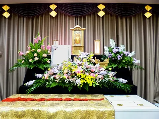 福岡市早良区野芥家族葬･葬儀斎場で葬儀を行なった写真