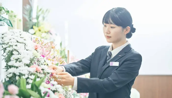 ティア春日部緑町で葬儀を行なった写真