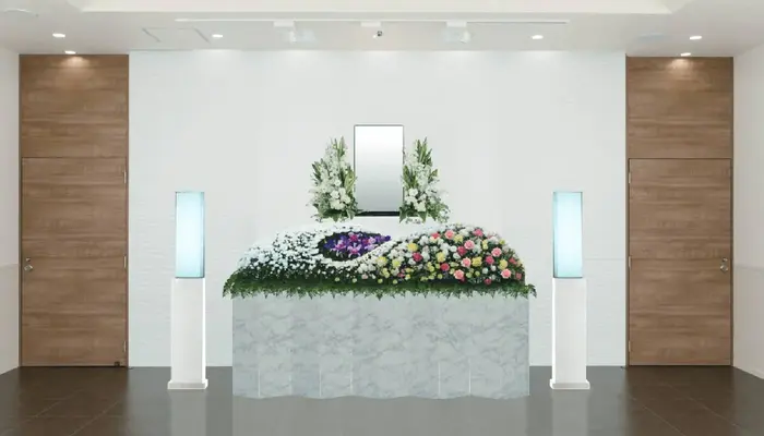 ティアせんげん台で葬儀を行なった写真