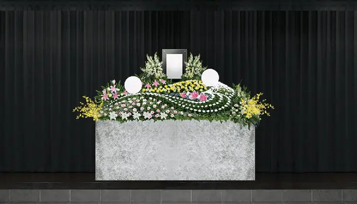 ティア鳩ヶ谷で葬儀を行なった写真