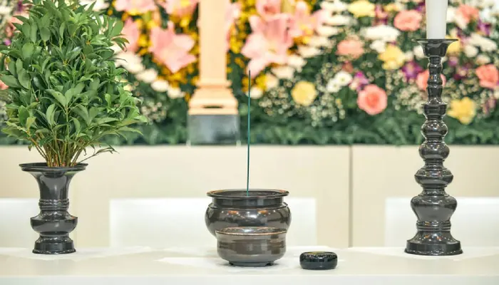 ティア東青梅で葬儀を行なった写真