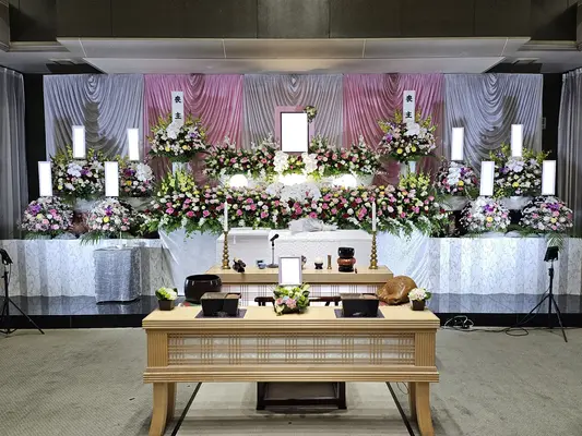 池田葬儀社　戸頭店で葬儀を行なった写真