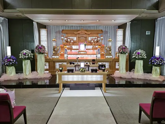 池田葬儀社　戸頭店で葬儀を行なった写真