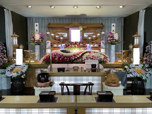 池田葬儀社　戸頭店で葬儀を行なった写真