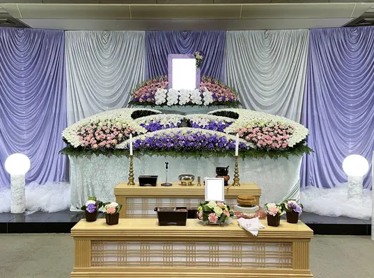 池田葬儀社　戸頭店で葬儀を行なった写真