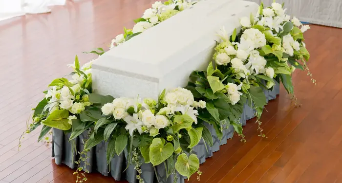 池田葬儀社（家族葬ルーム　セレスト）で葬儀を行なった写真