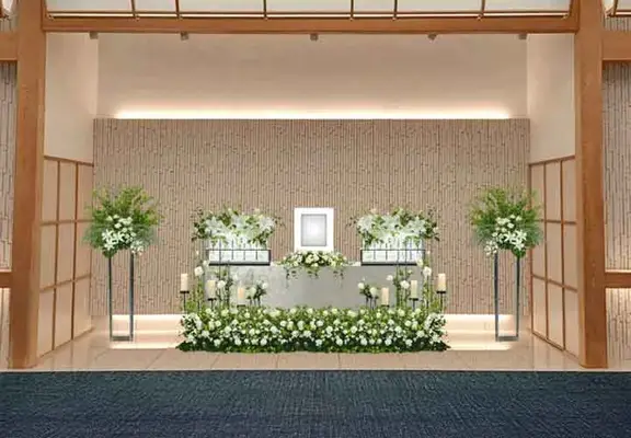 仏事サポートの万葉堂（株式会社MANYODO）で葬儀を行なった写真