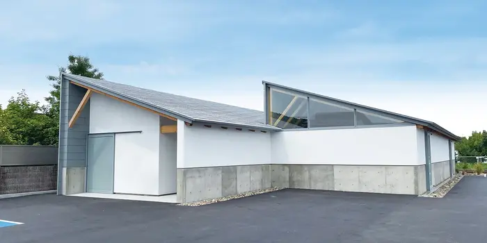 家族葬のゲートハウス 神前で葬儀を行なった写真