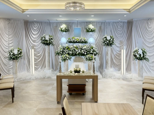 新宿区/クロワ祭典で葬儀を行なった写真