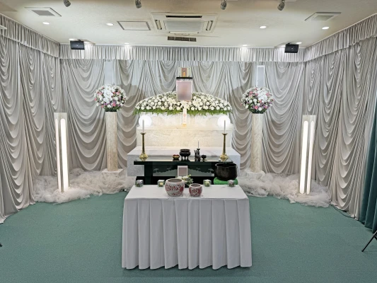 新宿区/クロワ祭典で葬儀を行なった写真