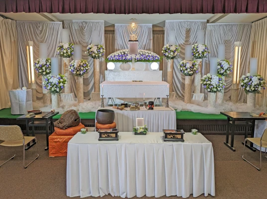 新宿区/クロワ祭典で葬儀を行なった写真