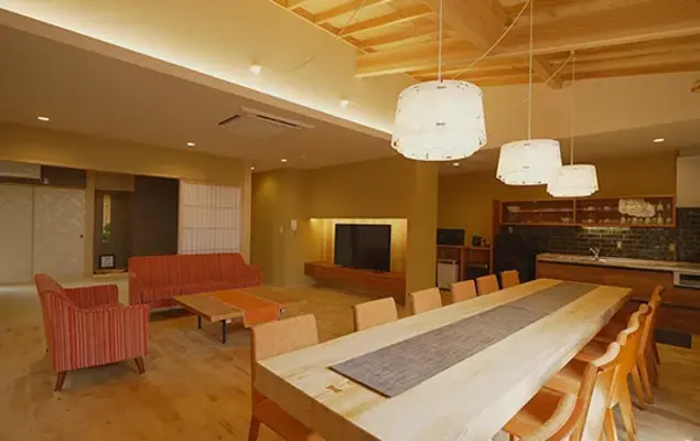 家族想ホール リアン堀江はなれで葬儀を行なった写真