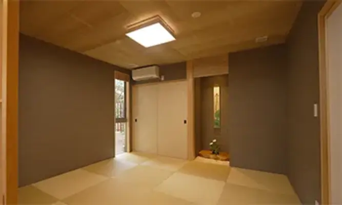 家族想ホール リアン堀江はなれで葬儀を行なった写真