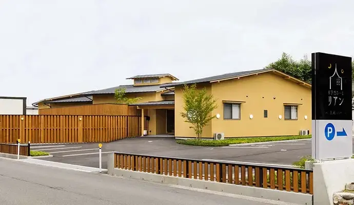 家族想ホールリアン 久米はなれで葬儀を行なった写真