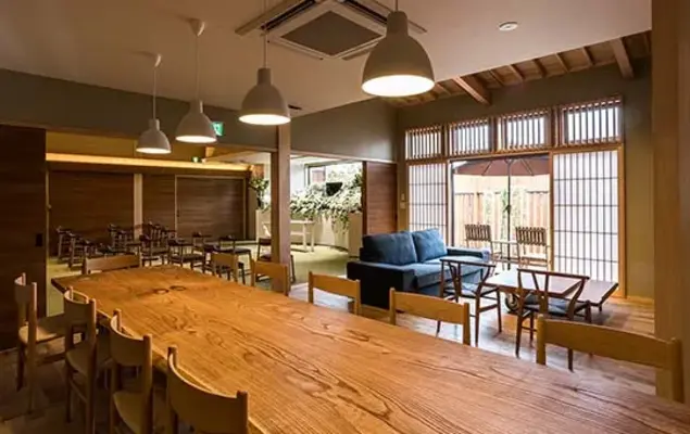 家族想ホールリアン 久米はなれで葬儀を行なった写真