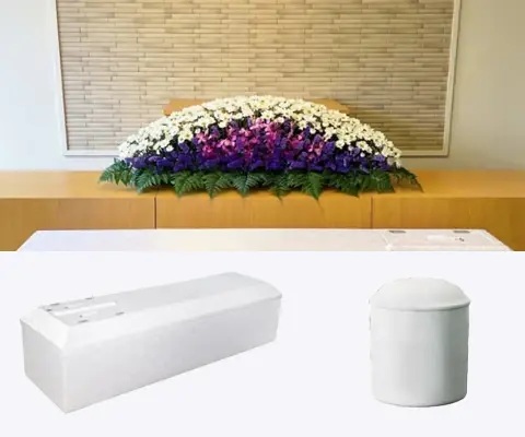 家族葬ホールMIRAIで葬儀を行なった写真