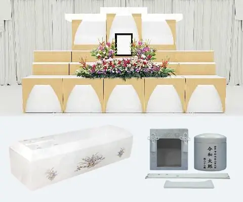 家族葬ホールMIRAIで葬儀を行なった写真