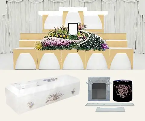 家族葬ホールMIRAIで葬儀を行なった写真