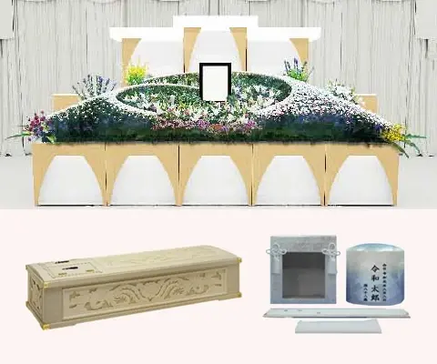 家族葬ホールMIRAIで葬儀を行なった写真