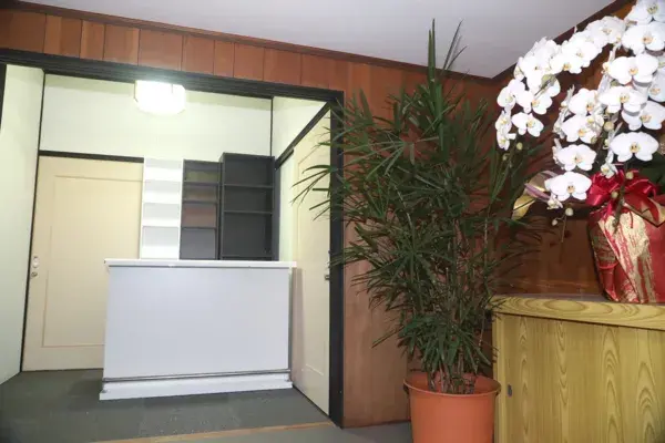 家族葬の花水木・別邸あなん 福村ホールで葬儀を行なった写真