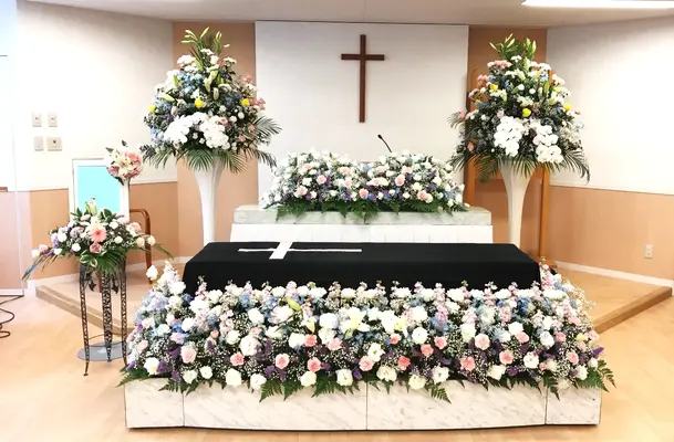 ライフワークス　鎌倉メインオフィスで葬儀を行なった写真