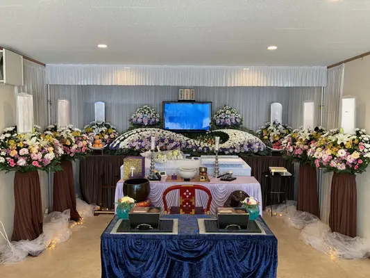 小山あんしん葬祭で葬儀を行なった写真